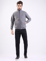 SPYKAR Men's A-Line Coat (MJKLW2BE046_Light Grey