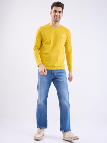 SPYKAR Men's Relaxed Jeans (MDCH2BE008MIDBLUE_Mid Blue