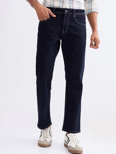 SPYKAR Men's Relaxed Jeans (MDCH2BE015RAWBLUE_Raw Blue