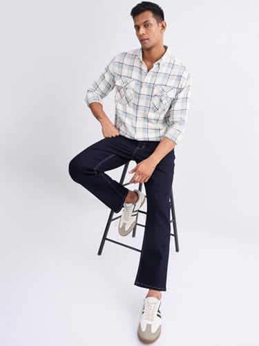 SPYKAR Men's Relaxed Jeans (MDCH2BE015RAWBLUE_Raw Blue