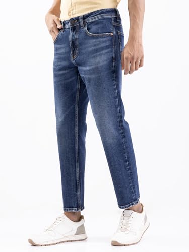 SPYKAR Men's Relaxed Jeans (MDCH2BE014DARKBLUE_Dark Blue
