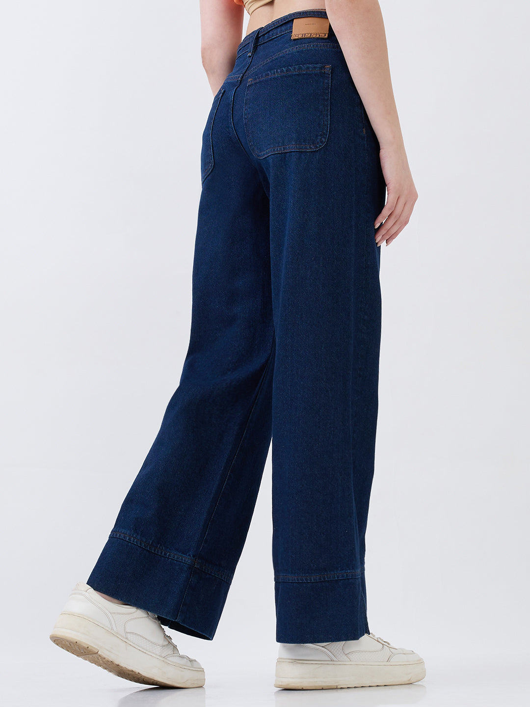 SPYKAR LADIES WESTERN JEANS WDYNR2BE102 DARK BLUE