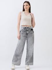 SPYKAR LADIES WESTERN JEANS WDYNR2BE150 GREY