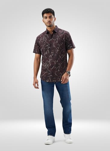 Men Spykar Blue Solid Comfort Fit Mid Rise Jeans