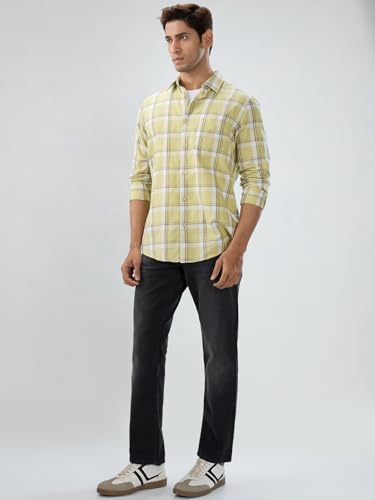 Men Spykar Black Solid Comfort Fit Mid Rise Jeans