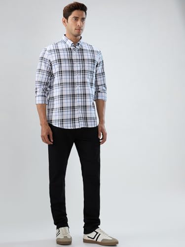 Men Spykar Black Solid Regular Fit Mid Rise Jeans