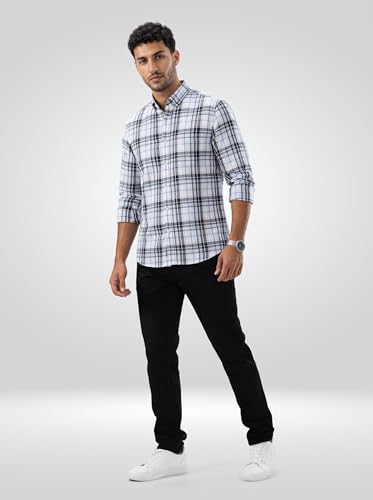 Men Spykar Black Solid Regular Fit Mid Rise Jeans