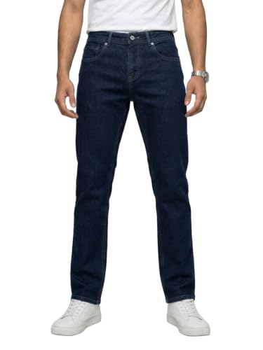 Spykar Blue Comfort Fit Mid Rise Jeans for Men