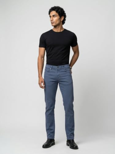 Spykar Grey Regular Fit Mid Rise Jeans for Men