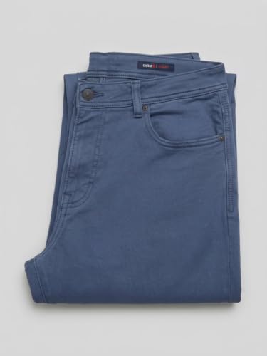 Spykar Grey Regular Fit Mid Rise Jeans for Men