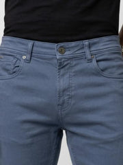 Spykar Grey Regular Fit Mid Rise Jeans for Men