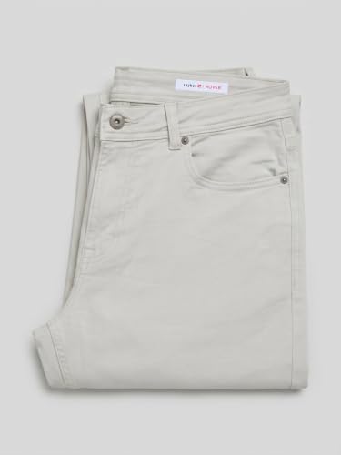 Spykar Brown Regular Fit Mid Rise Jeans for Men