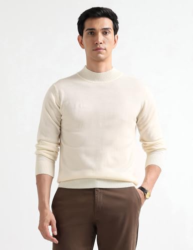 Arrow Sport Men's Mock Neck Regular Fit Sweater