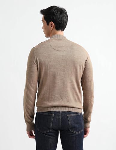 Arrow Sport Men's Mock Neck Regular Fit Sweater