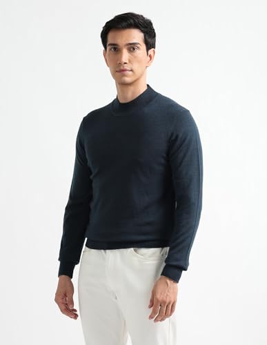 Arrow Sport Men's Mock Neck Regular Fit Sweater