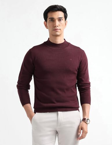 Arrow Sport Men's Mock Neck Regular Fit Sweater