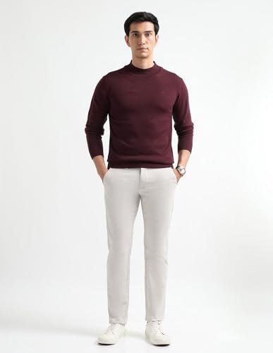 Arrow Sport Men's Mock Neck Regular Fit Sweater