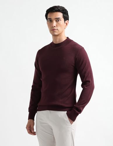 Arrow Sport Men's Mock Neck Regular Fit Sweater