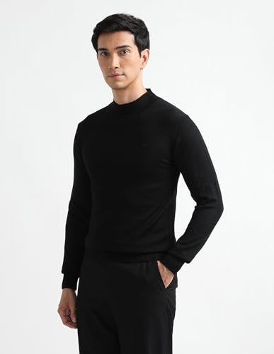 Arrow Sport Men's Mock Neck Regular Fit Sweater