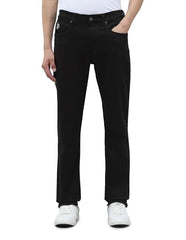 U.S. Polo Assn. Denim Co. Men's Harold Slim Straight Fit Black Jeans (UDJEN1906_Black_30)