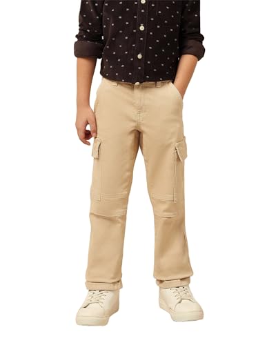 U.S. Polo Assn. Kids Boy's Relaxed Jeans (UKJEN753_Khaki