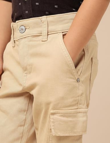 U.S. Polo Assn. Kids Boy's Relaxed Jeans (UKJEN753_Khaki