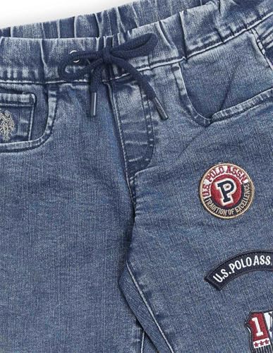 U.S. Polo Assn. Kids Boy's Relaxed Jeans (UKJEN781_Blue
