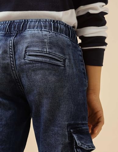 U.S. Polo Assn. Kids Boy's Relaxed Jeans (UKJEN784_Blue