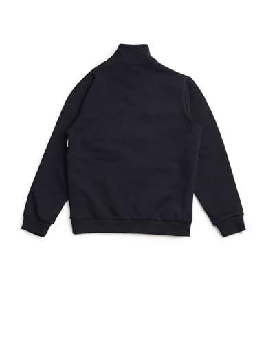 USPA Kids Boys Brand Embroidered Regular Fit Sweatshirt (UKSWS0311_Navy_3-4 Years)