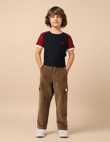 U.S. Polo Assn. Kids Boy's Relaxed Casual Pants (UKTRO0238_Khaki