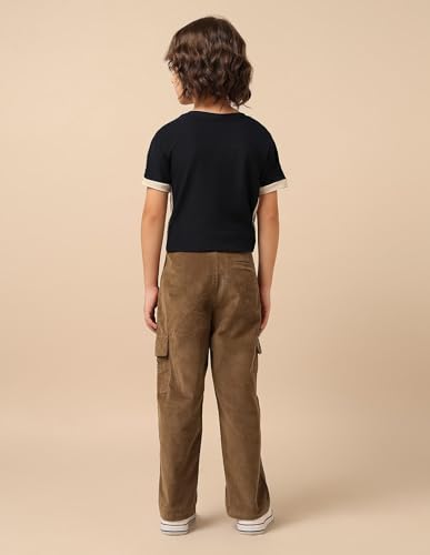 U.S. Polo Assn. Kids Boy's Relaxed Casual Pants (UKTRO0238_Khaki