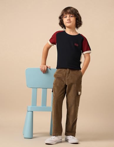 U.S. Polo Assn. Kids Boy's Relaxed Casual Pants (UKTRO0238_Khaki
