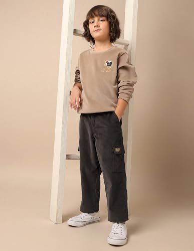 U.S. Polo Assn. Kids Boy's Relaxed Casual Pants (UKTRO0239_Olive