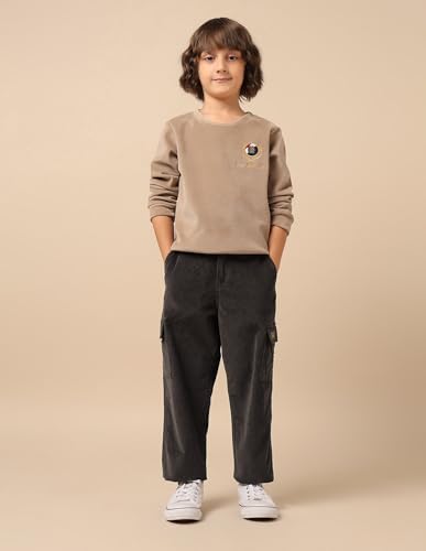 U.S. Polo Assn. Kids Boy's Relaxed Casual Pants (UKTRO0239_Olive