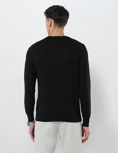 U.S.Polo Association Men's Solid Regular Fit Sweater