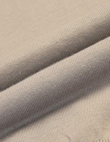 U.S. Polo Assn. Kids Boy's Cotton Turtle Neck Pullover Sweater (UKSWE0174_Beige