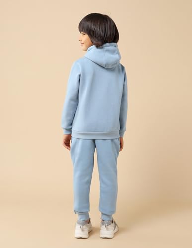 USPA Kids Boys Graphic Brand Printed Regular Fit Sweatshirt (UKSWS0375_Blue_2-3 Years)