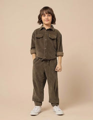 U.S. Polo Assn. Kids Boy's Relaxed Casual Pants (UKTRO0258_Brown