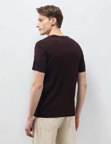 U.S. Polo Assn. Denim Co. Men's Solid Slim Fit Black & Gold T-Shirt