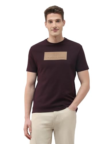 U.S. Polo Assn. Denim Co. Men's Black & Gold Brand Embossed Slim Fit T-Shirt
