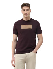 U.S. Polo Assn. Denim Co. Men's Black & Gold Brand Embossed Slim Fit T-Shirt