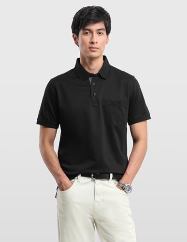 Arrow Men's Solid Regular Fit Polo Shirt