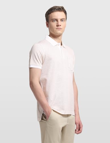 Arrow Men's Geometric Printed Regular Fit Polo Shirt