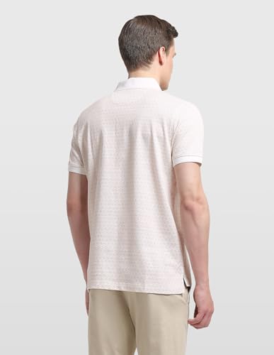 Arrow Men's Geometric Printed Regular Fit Polo Shirt