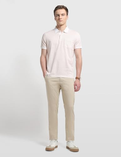 Arrow Men's Geometric Printed Regular Fit Polo Shirt