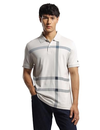 Arrow Sport Men's Horizontal Striped Regular Fit Polo Shirt