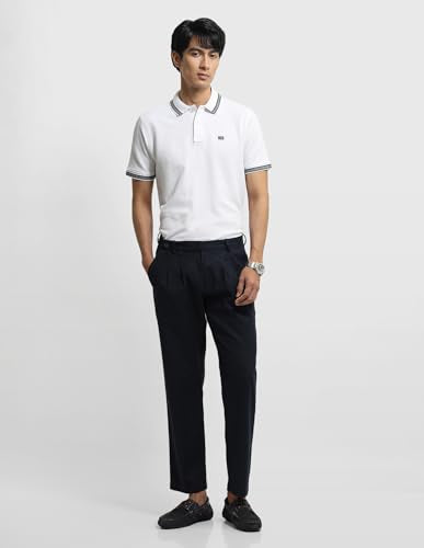 Arrow Sport Men's Textured Regular Fit Polo Shirt
