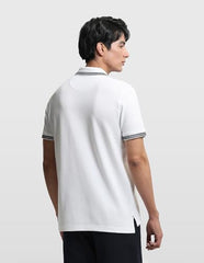 Arrow Sport Men's Textured Regular Fit Polo Shirt
