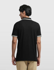 Arrow Sport Men's Textured Regular Fit Polo Shirt