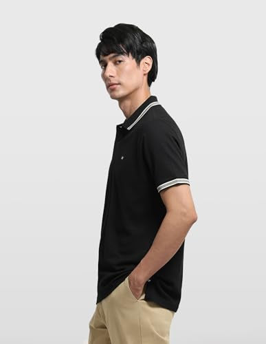 Arrow Sport Men's Textured Regular Fit Polo Shirt